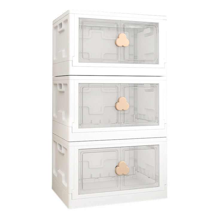 Armoire de rangement à charnière contemporaine Armoire en plastique