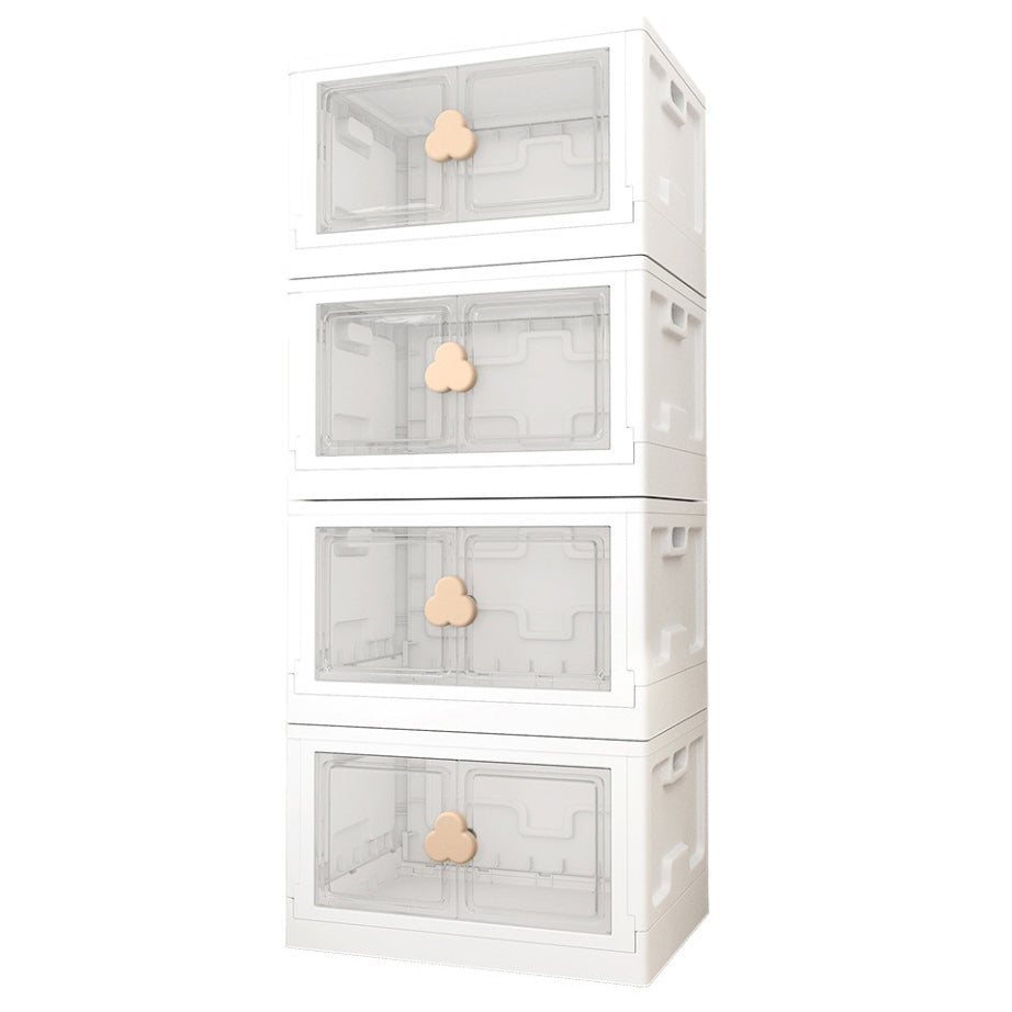 Armoire de rangement à charnière contemporaine Armoire en plastique