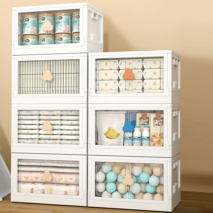 Armoire de rangement à charnière contemporaine Armoire en plastique