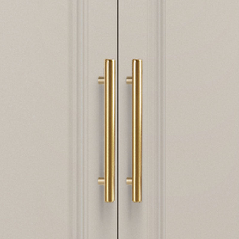 Armadio bianco fabbricato in legno per mobile moderno domestico con cassetti