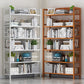 Bamboo Contemporary Bookshelf Etagere Shelf Bookcase with Shelves Clearhalo 'Bookcases' 'furn' 'furn_bookcases' 'Furniture' 'Office Furniture' 6270554