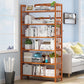 Bamboo Contemporary Bookshelf Etagere Shelf Bookcase with Shelves Clearhalo 'Bookcases' 'furn' 'furn_bookcases' 'Furniture' 'Office Furniture' 6270556
