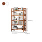 Bamboo Contemporary Bookshelf Etagere Shelf Bookcase with Shelves Clearhalo 'Bookcases' 'furn' 'furn_bookcases' 'Furniture' 'Office Furniture' 6270568