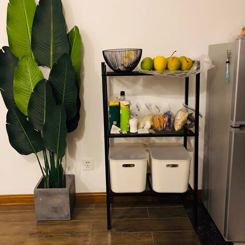 スタディルーム用のコンテンポラリーメタルブックケースオープンシェルフ本棚