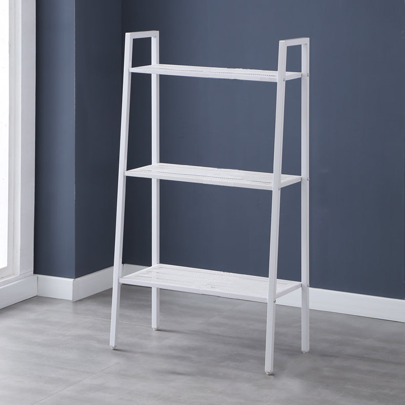 スタディルーム用のコンテンポラリーメタルブックケースオープンシェルフ本棚