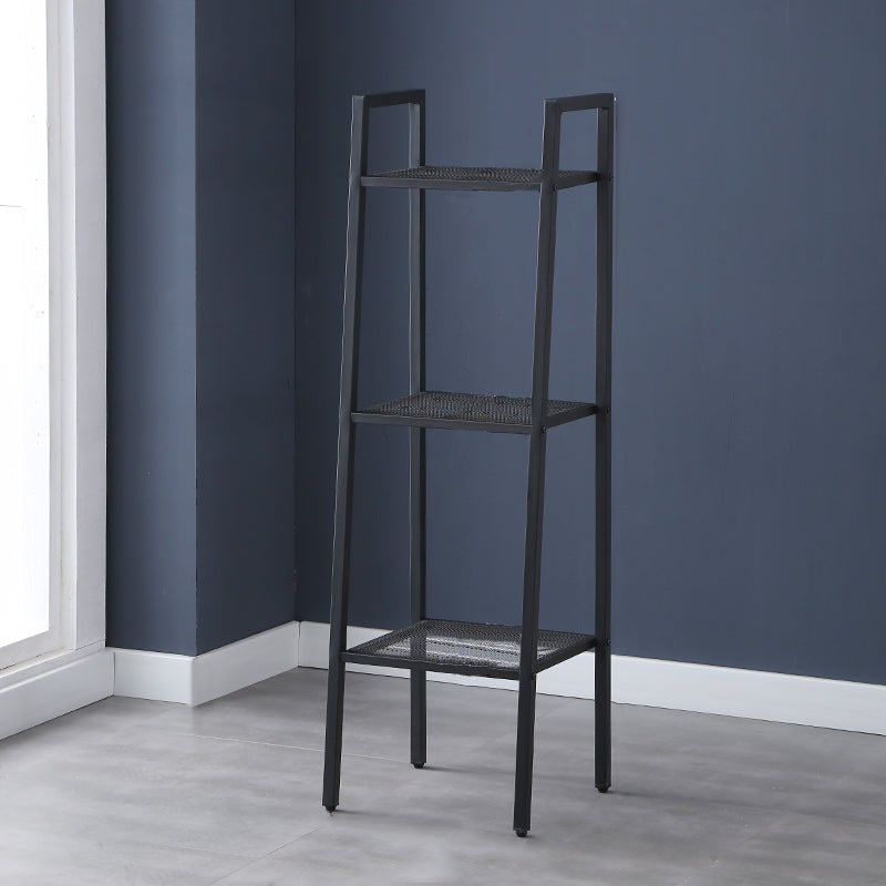 スタディルーム用のコンテンポラリーメタルブックケースオープンシェルフ本棚