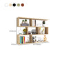 Modern Open Wall Mounted Shelf Bookcase Engineered Wood Bookshelf for Study Room Clearhalo 'Bookcases' 'furn' 'furn_bookcases' 'Furniture' 'Office Furniture' 6270705