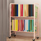 Contemporary Etagere Metal Book Shelf Vertical Shelves Included Shelf Bookcase for Home