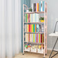 Contemporary Etagere Metal Book Shelf Vertical Shelves Included Shelf Bookcase for Home