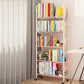 Contemporary Etagere Metal Book Shelf Vertical Shelves Included Shelf Bookcase for Home