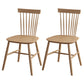 White Stone Top Table Set with Wooden Frame 1/2/5 Pieces Modern Dinette Set 2 Light Brown Chairs Clearhalo 'Dining Room Sets' 'Dining Tables & Seating' 'dining_room_set' 'furn' 'furn_dining_room_set' 'Furniture' 'Kitchen & Dining Furniture' 6270834