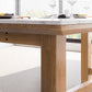 White Stone Top Table Set with Wooden Frame 1/2/5 Pieces Modern Dinette Set Clearhalo 'Dining Room Sets' 'Dining Tables & Seating' 'dining_room_set' 'furn' 'furn_dining_room_set' 'Furniture' 'Kitchen & Dining Furniture' 6270841