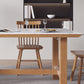White Stone Top Table Set with Wooden Frame 1/2/5 Pieces Modern Dinette Set Clearhalo 'Dining Room Sets' 'Dining Tables & Seating' 'dining_room_set' 'furn' 'furn_dining_room_set' 'Furniture' 'Kitchen & Dining Furniture' 6270843