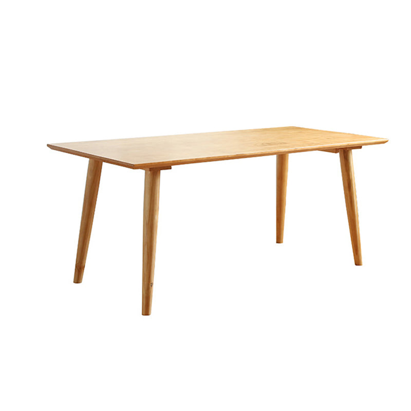 Set da pranzo in legno di pino naturale 1/2/3/5/7 pezzi Dinette moderna