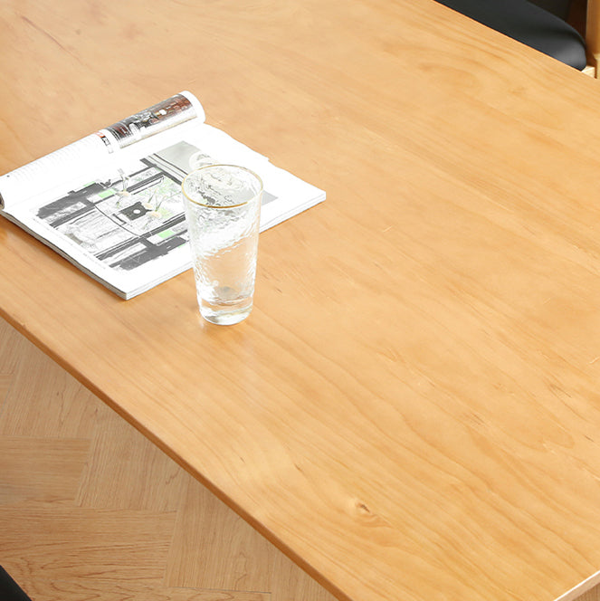 Set da pranzo in legno di pino naturale 1/2/3/5/7 pezzi Dinette moderna