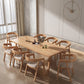 Ensemble de Table à manger rectangulaire 1/6/9 pièces, ensemble de Dinette en bois de pin pour la cuisine