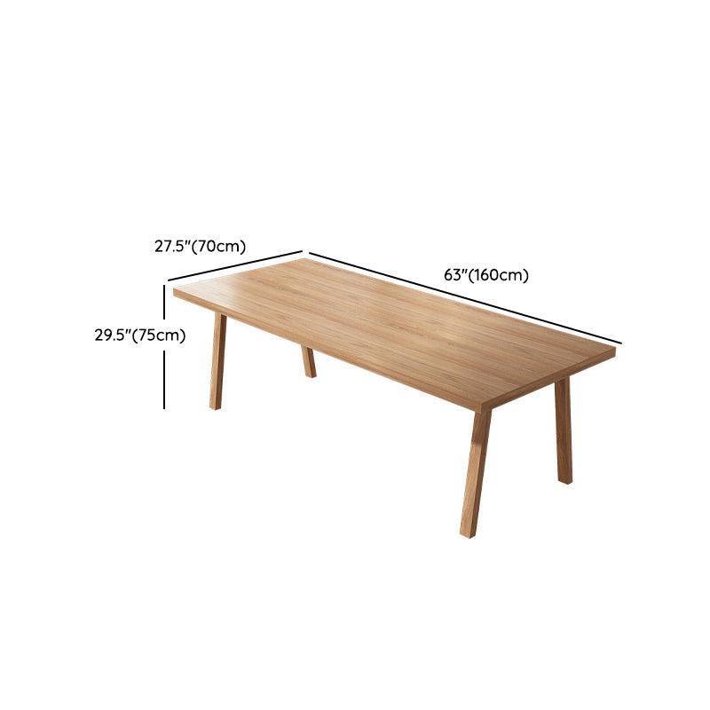 Ensemble de Table à manger rectangulaire 1/6/9 pièces, ensemble de Dinette en bois de pin pour la cuisine