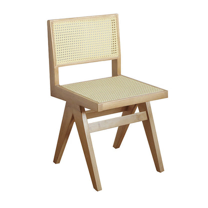 Ensemble de restauration en bois massif de finition naturelle 1/3/5 pièces Modern Dinette Set