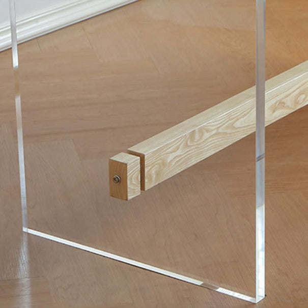 Ensemble de restauration en bois massif de finition naturelle 1/3/5 pièces Modern Dinette Set