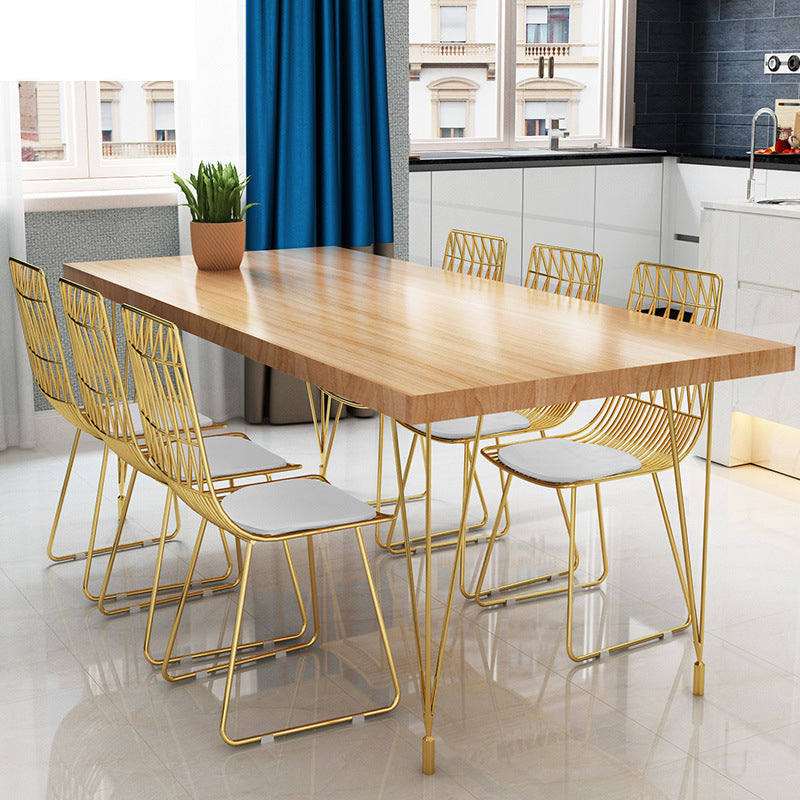 Set da pranzo in metallo per cucina 1/5/7 pezzi Dinette moderna