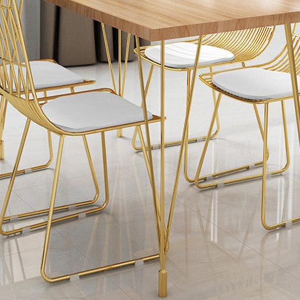 Set da pranzo in metallo per cucina 1/5/7 pezzi Dinette moderna