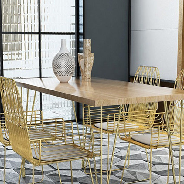 Set da pranzo in metallo per cucina 1/5/7 pezzi Dinette moderna