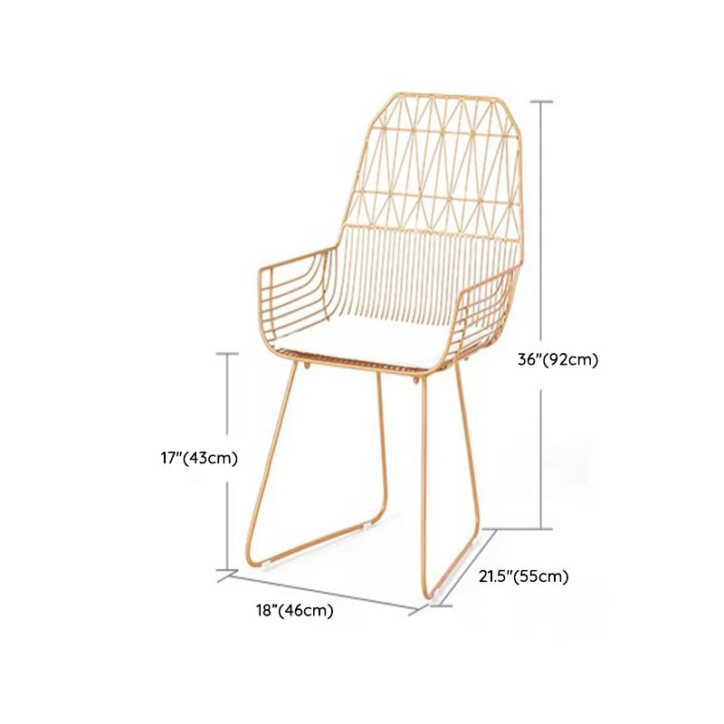 Set da pranzo in metallo per cucina 1/5/7 pezzi Dinette moderna