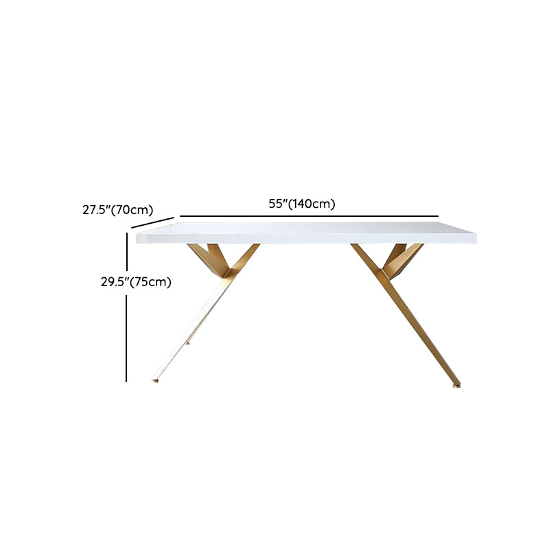 Set da pranzo in legno in solido bianco 1/5 pezzi set di dinette contemporanea
