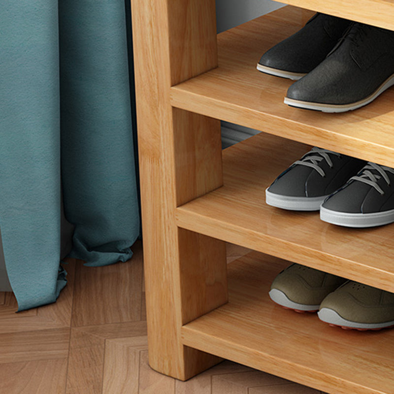 13.65-inch W Solid Wood Entryway Bench Modern Seating Bench with Storage Clearhalo 'Benches' 'Chairs & Seating' 'furn' 'furn_benches' 'Furniture' 'Living Room Furniture' 6271172