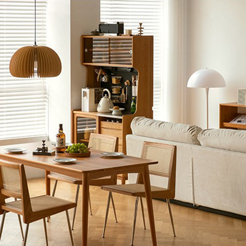 Mobile moderno armadio in vetro display a buffet mobile per sala da pranzo