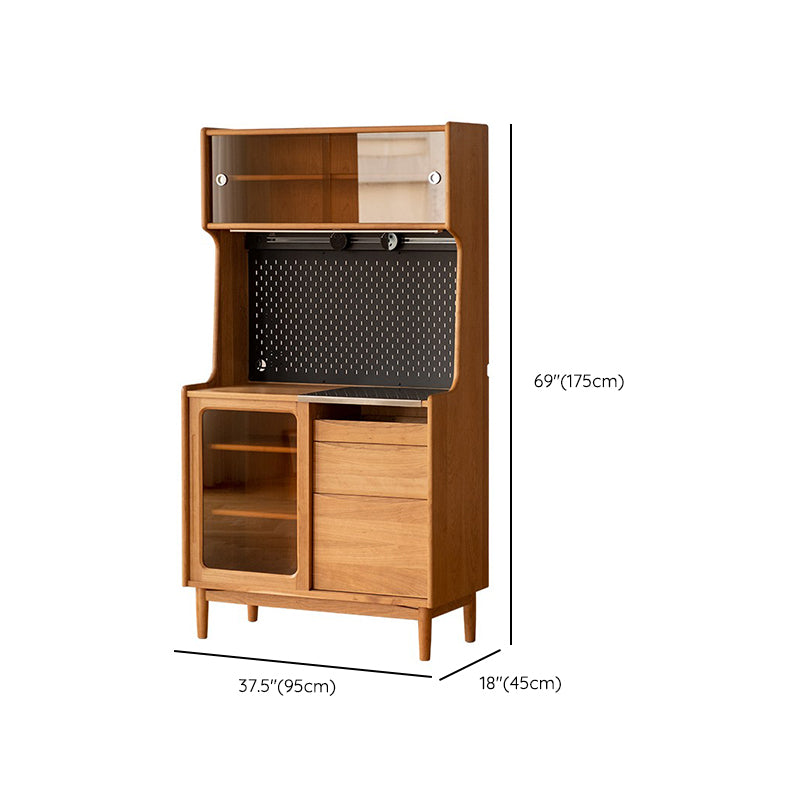 Mobile moderno armadio in vetro display a buffet mobile per sala da pranzo