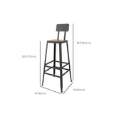 Set di pub industriali con tavolo fisso 1/5 pezzi Set da tavolo a barre rettangolo