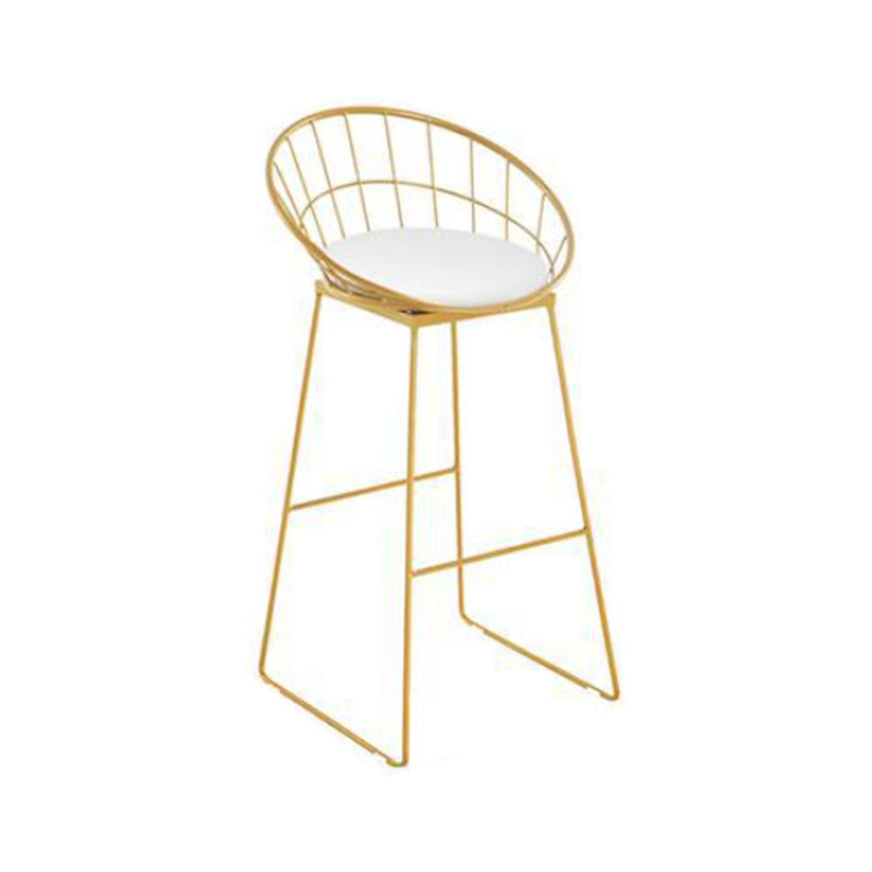 Solid Wood Bar Table Set Glam Rectangle 1/5/9 Pieces Counter Table Gold 30"H Stool (Single) Clearhalo 'Bar Furniture' 'furn' 'furn_home_bar_bar_sets' 'Furniture' 'Home Bars & Bar Sets' 'home_bar_bar_sets' 'Kitchen & Dining Furniture' 6271327