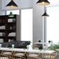 Solid Wood Bar Table Set Glam Rectangle 1/5/9 Pieces Counter Table Clearhalo 'Bar Furniture' 'furn' 'furn_home_bar_bar_sets' 'Furniture' 'Home Bars & Bar Sets' 'home_bar_bar_sets' 'Kitchen & Dining Furniture' 6271334