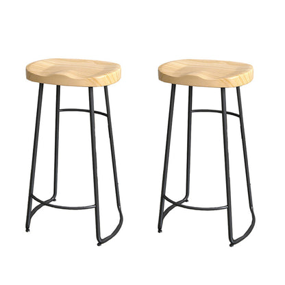 Juego de mesa y taburete de bar de madera maciza, juego de comedor de Pub de 1/2/4/5 piezas