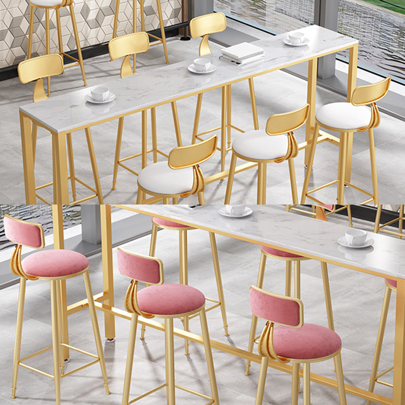 Ensemble de tabouret de Bar et Table, 1/7 pièces, ensemble de Table de Pub moderne pour salle à manger