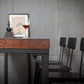 Industrial Rectangle Bar Table Set 1/5 Pieces Solid Wood Counter Table Clearhalo 'Bar Furniture' 'furn' 'furn_home_bar_bar_sets' 'Furniture' 'Home Bars & Bar Sets' 'home_bar_bar_sets' 'Kitchen & Dining Furniture' 6271512