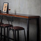 Industrial Rectangle Bar Table Set 1/5 Pieces Solid Wood Counter Table Clearhalo 'Bar Furniture' 'furn' 'furn_home_bar_bar_sets' 'Furniture' 'Home Bars & Bar Sets' 'home_bar_bar_sets' 'Kitchen & Dining Furniture' 6271520