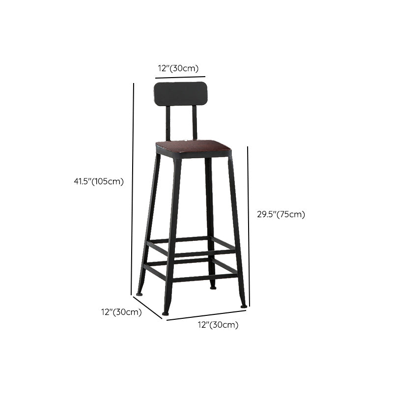Industrial Rectangle Bar Table Set 1/5 Pieces Solid Wood Counter Table Clearhalo 'Bar Furniture' 'furn' 'furn_home_bar_bar_sets' 'Furniture' 'Home Bars & Bar Sets' 'home_bar_bar_sets' 'Kitchen & Dining Furniture' 6271531