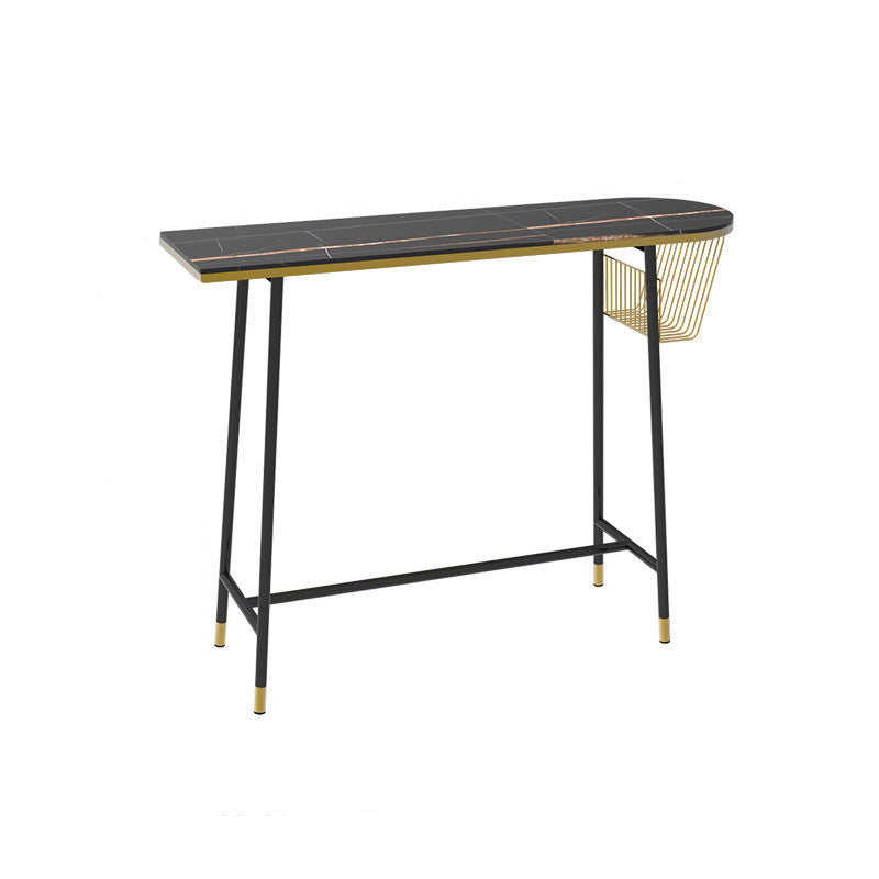 Moderne stenen bartafelset 1/3-delige aanrechttafel met massieve rugleuningen