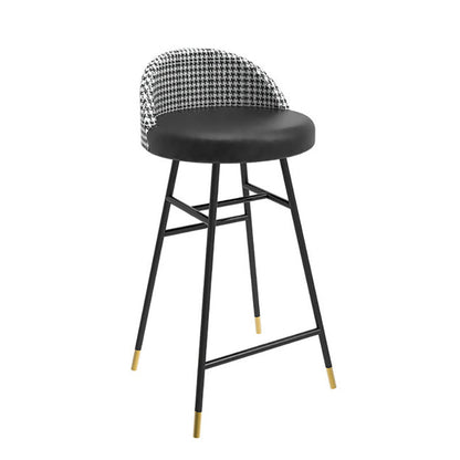 Moderne stenen bartafelset 1/3-delige aanrechttafel met massieve rugleuningen