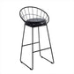Modern Stone Bar Table Set 1/4/7 Pieces Counter Counter Set for Dining Room Matte Black 30"H Stool (Single) Clearhalo 'Bar Furniture' 'furn' 'furn_home_bar_bar_sets' 'Furniture' 'Home Bars & Bar Sets' 'home_bar_bar_sets' 'Kitchen & Dining Furniture' 6271571