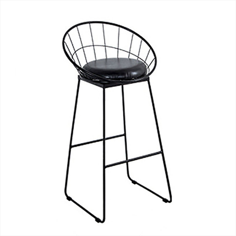 Modern Stone Bar Table Set 1/4/7 Pieces Counter Counter Set for Dining Room Matte Black 30"H Stool (Single) Clearhalo 'Bar Furniture' 'furn' 'furn_home_bar_bar_sets' 'Furniture' 'Home Bars & Bar Sets' 'home_bar_bar_sets' 'Kitchen & Dining Furniture' 6271571