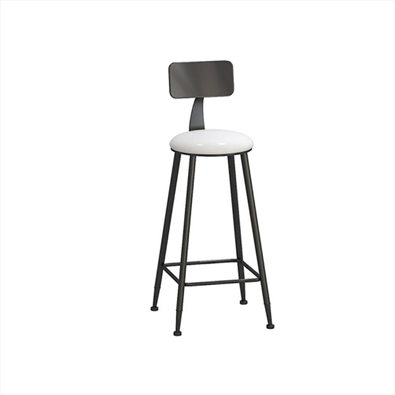 Modern Stone Bar Table Set 1/4/7 Pieces Counter Counter Set for Dining Room Black-White 29.5"H Stool (Single) Clearhalo 'Bar Furniture' 'furn' 'furn_home_bar_bar_sets' 'Furniture' 'Home Bars & Bar Sets' 'home_bar_bar_sets' 'Kitchen & Dining Furniture' 6271574