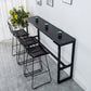Modern Stone Bar Table Set 1/4/7 Pieces Counter Counter Set for Dining Room Clearhalo 'Bar Furniture' 'furn' 'furn_home_bar_bar_sets' 'Furniture' 'Home Bars & Bar Sets' 'home_bar_bar_sets' 'Kitchen & Dining Furniture' 6271577
