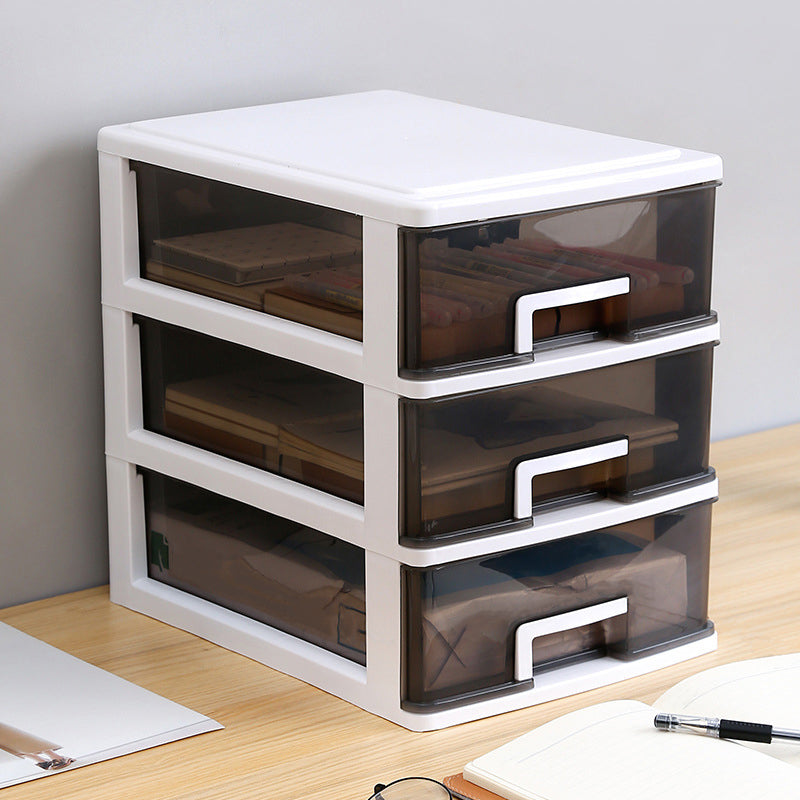Modern Vertical File Cabinet Home or Office Plastic File Cabinet with Drawers Clearhalo 'Filing Cabinets' 'filling_cabinets' 'furn' 'furn_filling_cabinets' 'Furniture' 'Office Furniture' 6272023