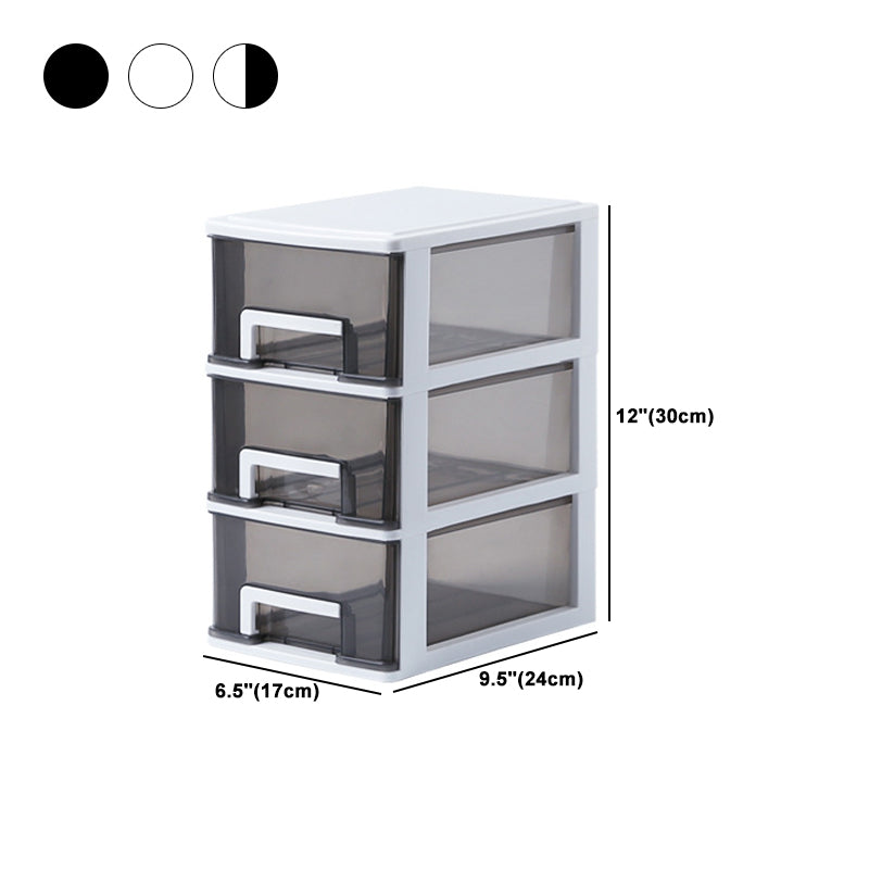 Modern Vertical File Cabinet Home or Office Plastic File Cabinet with Drawers Clearhalo 'Filing Cabinets' 'filling_cabinets' 'furn' 'furn_filling_cabinets' 'Furniture' 'Office Furniture' 6272050