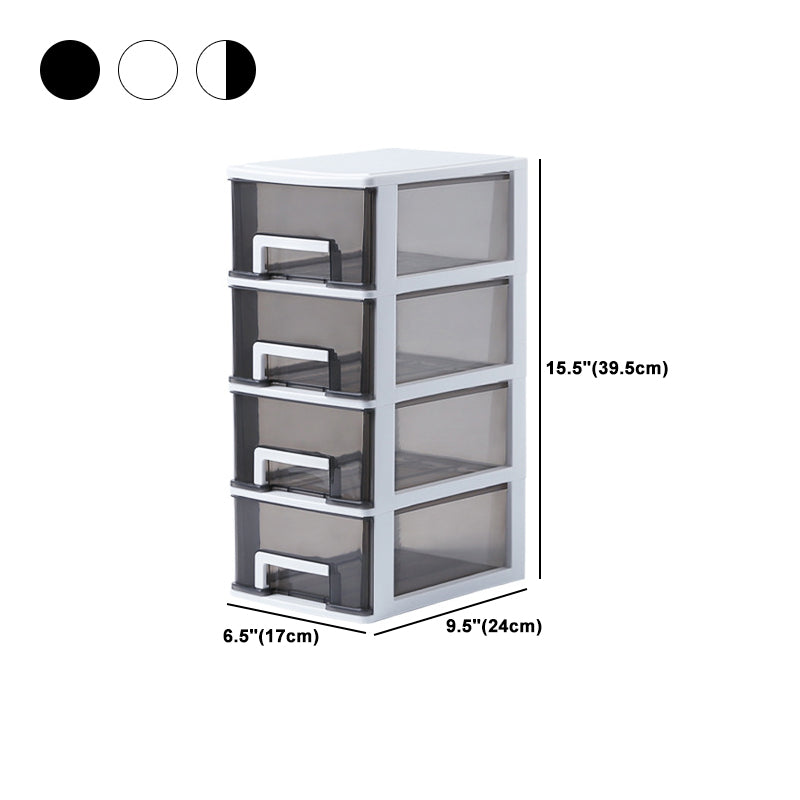 Modern Vertical File Cabinet Home or Office Plastic File Cabinet with Drawers Clearhalo 'Filing Cabinets' 'filling_cabinets' 'furn' 'furn_filling_cabinets' 'Furniture' 'Office Furniture' 6272051