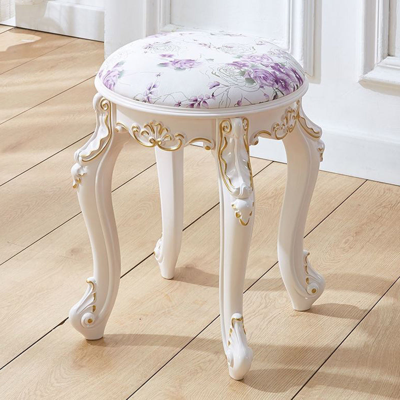 Gold Water Resistant Standard Round Leather Standard for Home Decor Orchid 1 Piece Clearhalo 'furn' 'furn_ottomans_poufs' 'Furniture' 'Living Room Furniture' 'Ottomans & Poufs' 'ottomans_poufs' 6272167