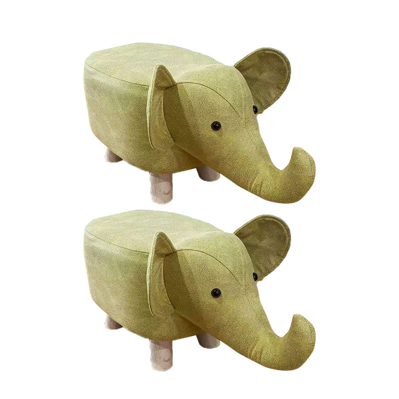 Contemporary Specialty Pouf Faux Leather Upholstered Ottoman Beige 2 Piece Set Clearhalo 'furn' 'furn_ottomans_poufs' 'Furniture' 'Living Room Furniture' 'Ottomans & Poufs' 'ottomans_poufs' 6272223